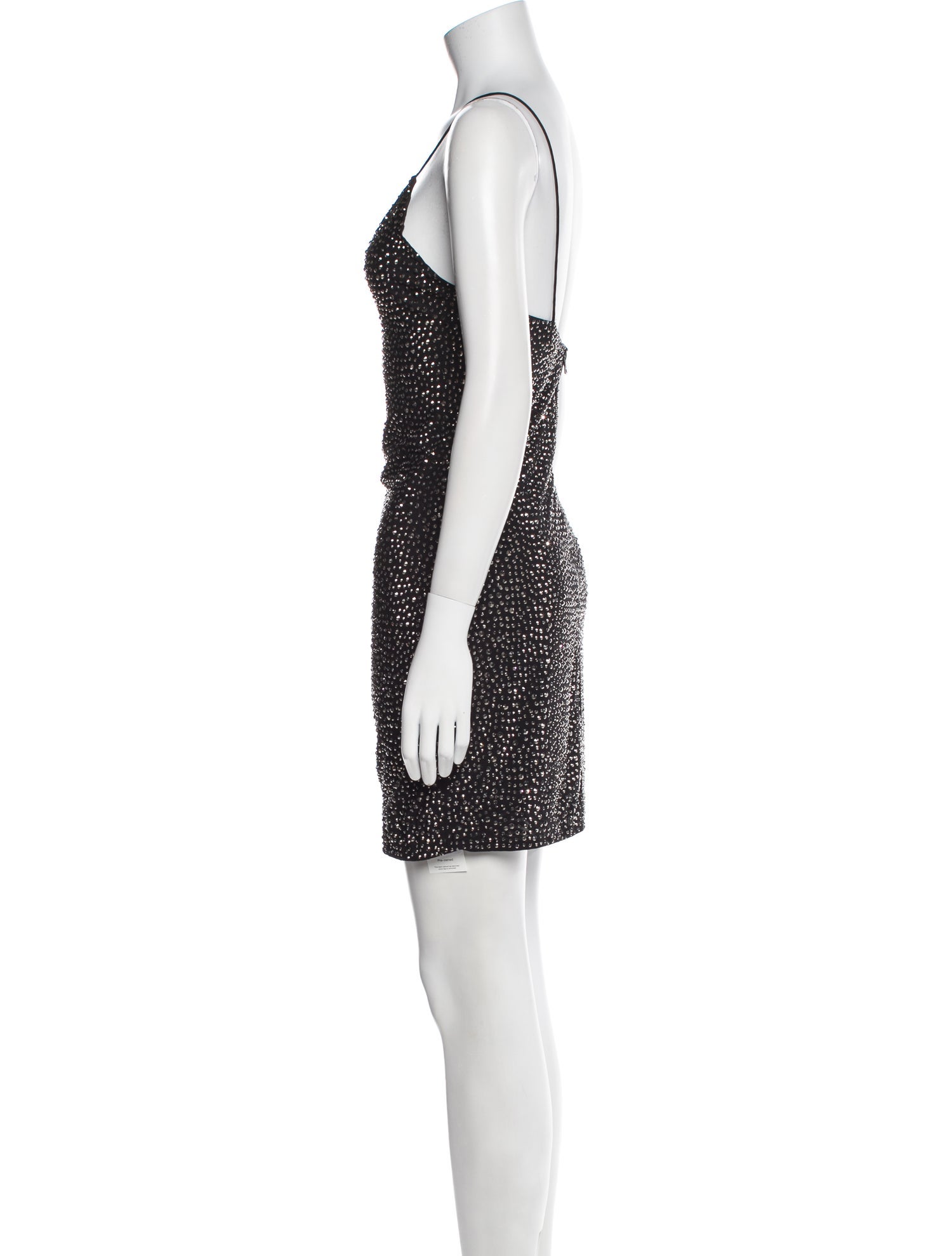 Alice + Olivia Scoop Neck Mini Dress