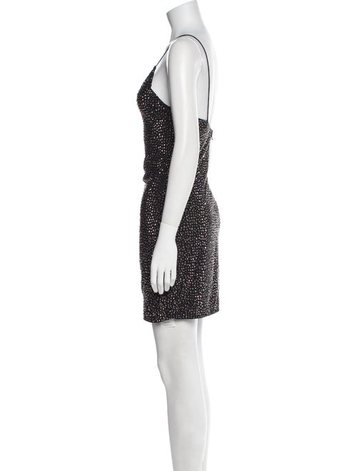 Alice + Olivia Scoop Neck Mini Dress