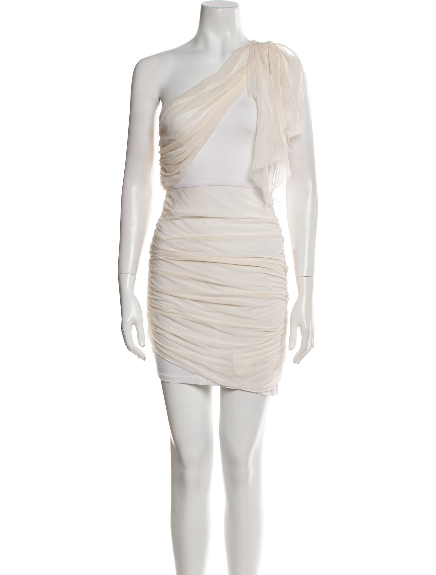 Alice + Olivia One-Shoulder Mini Dress