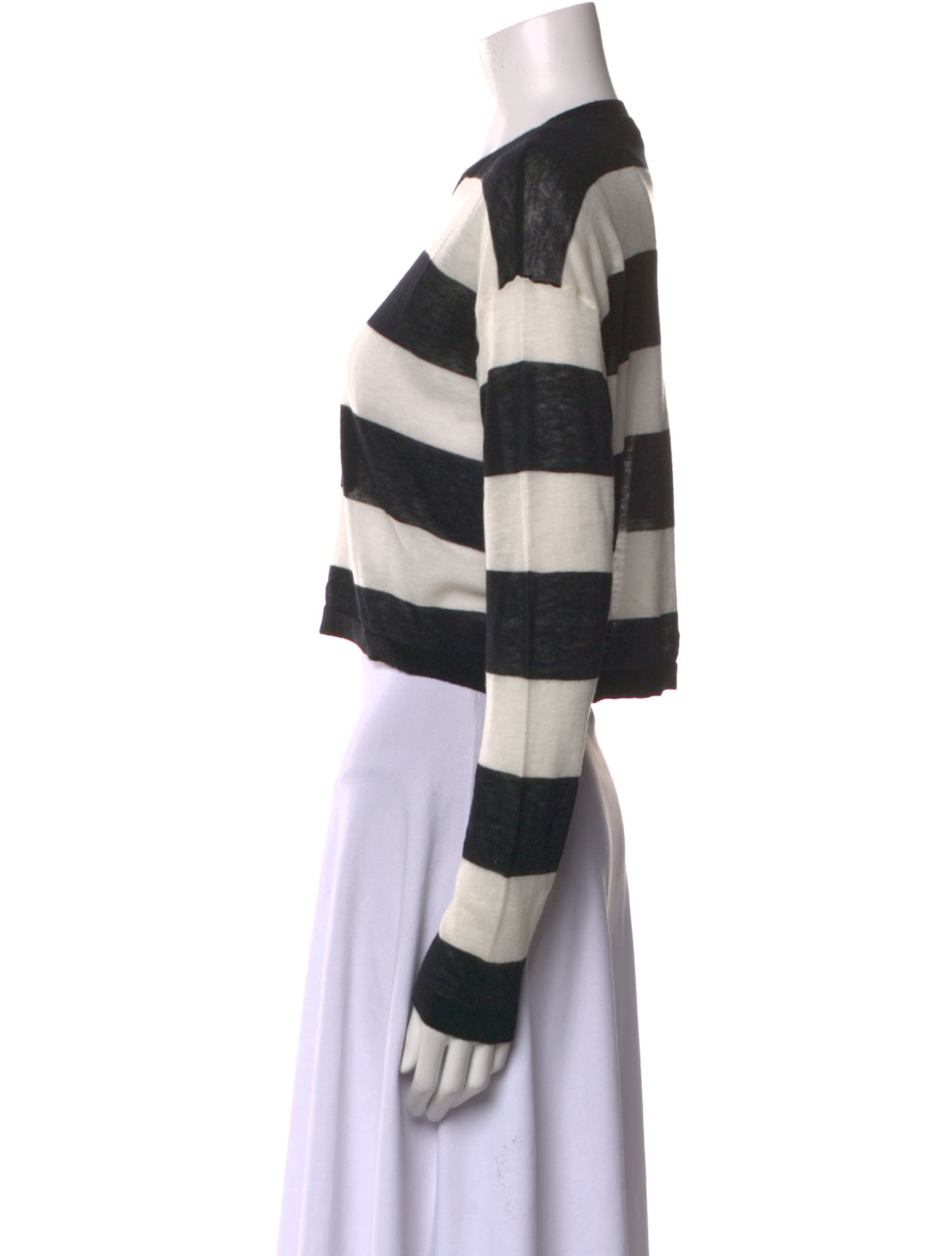 Alice + Olivia Wool Striped Sweater