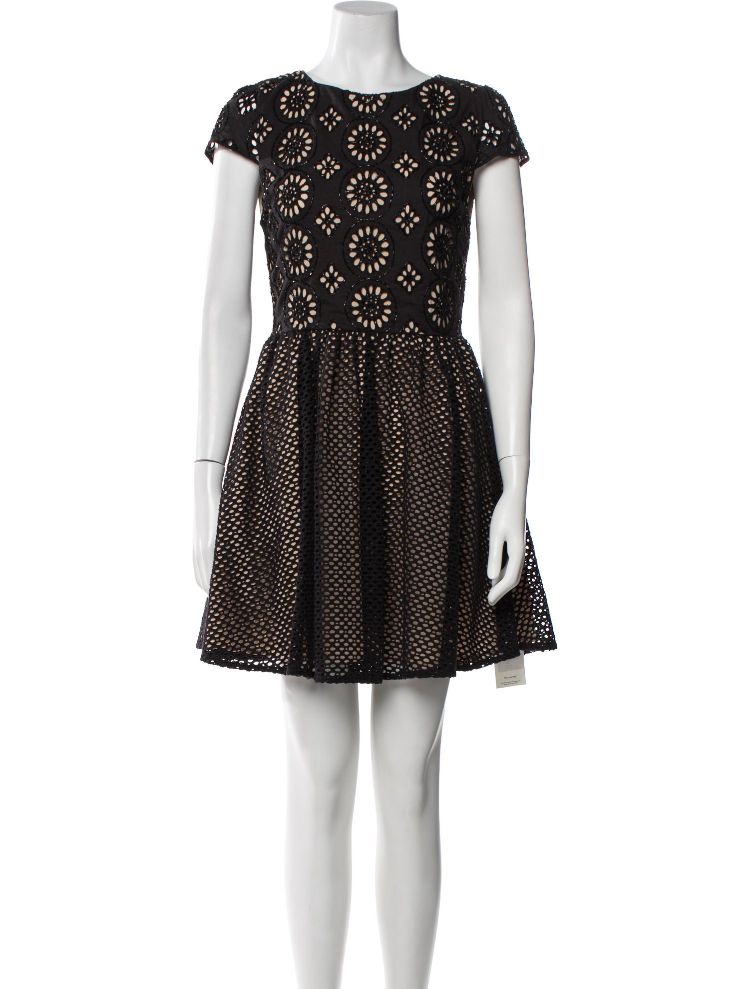 Alice + Olivia Patterned Mini Dress w/ Tags
