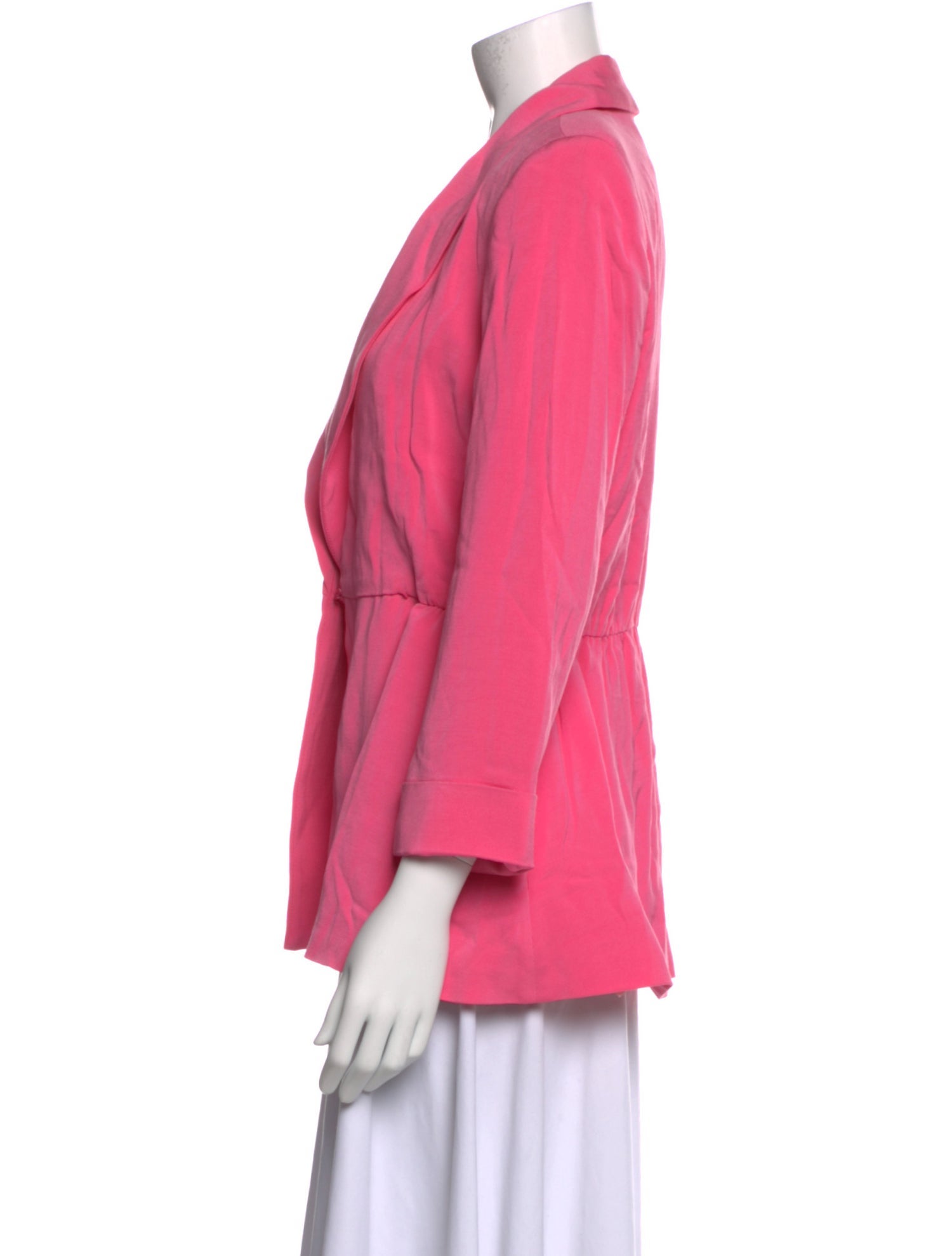 Alice + Olivia V-Neck Three-Quarter Sleeve Blouse