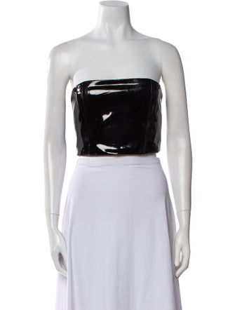 Alice + Olivia Strapless Crop Top