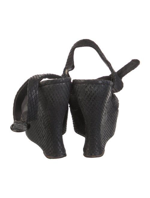 Alice + Olivia Snakeskin Espadrilles