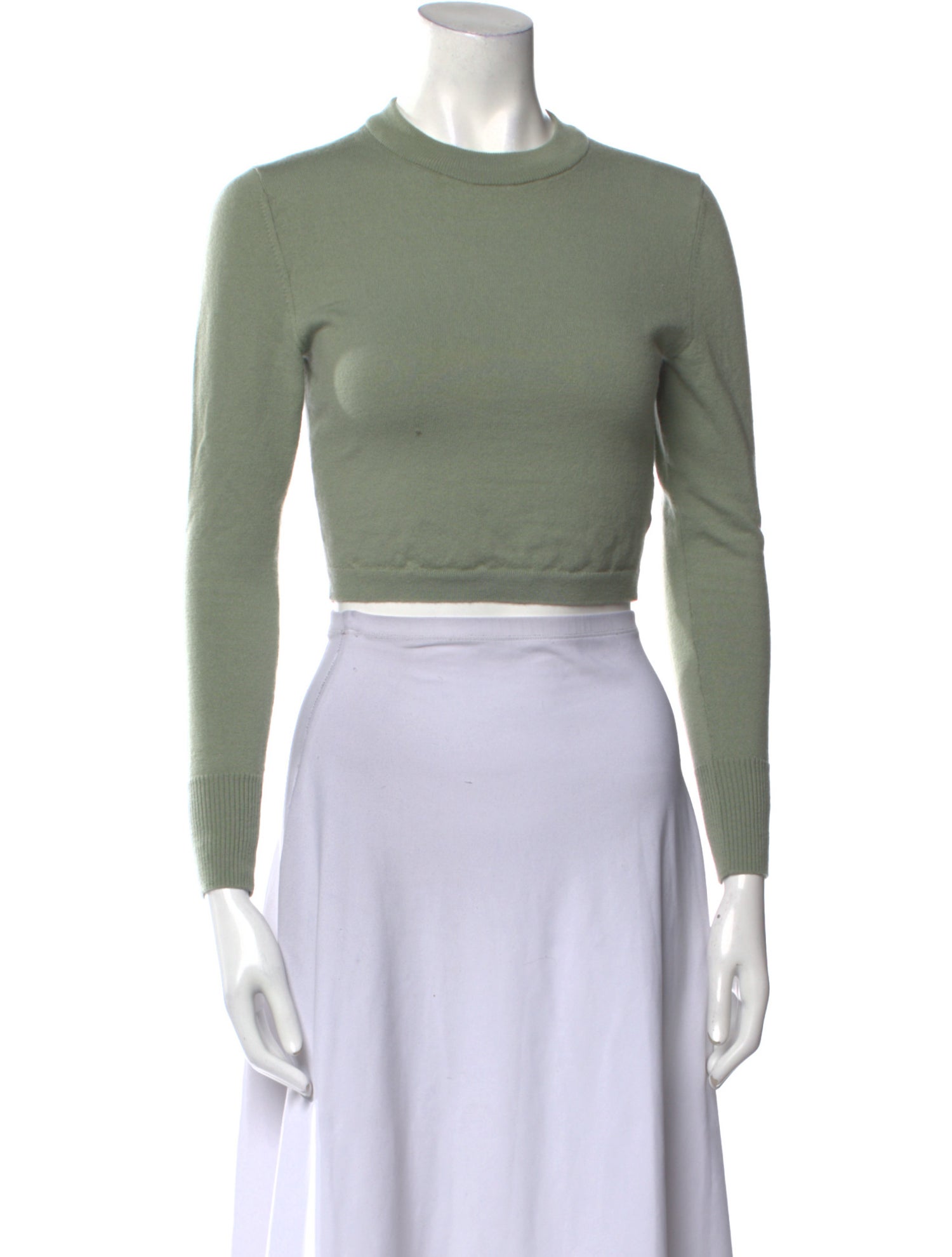 Alice + Olivia Wool Crew Neck Sweater