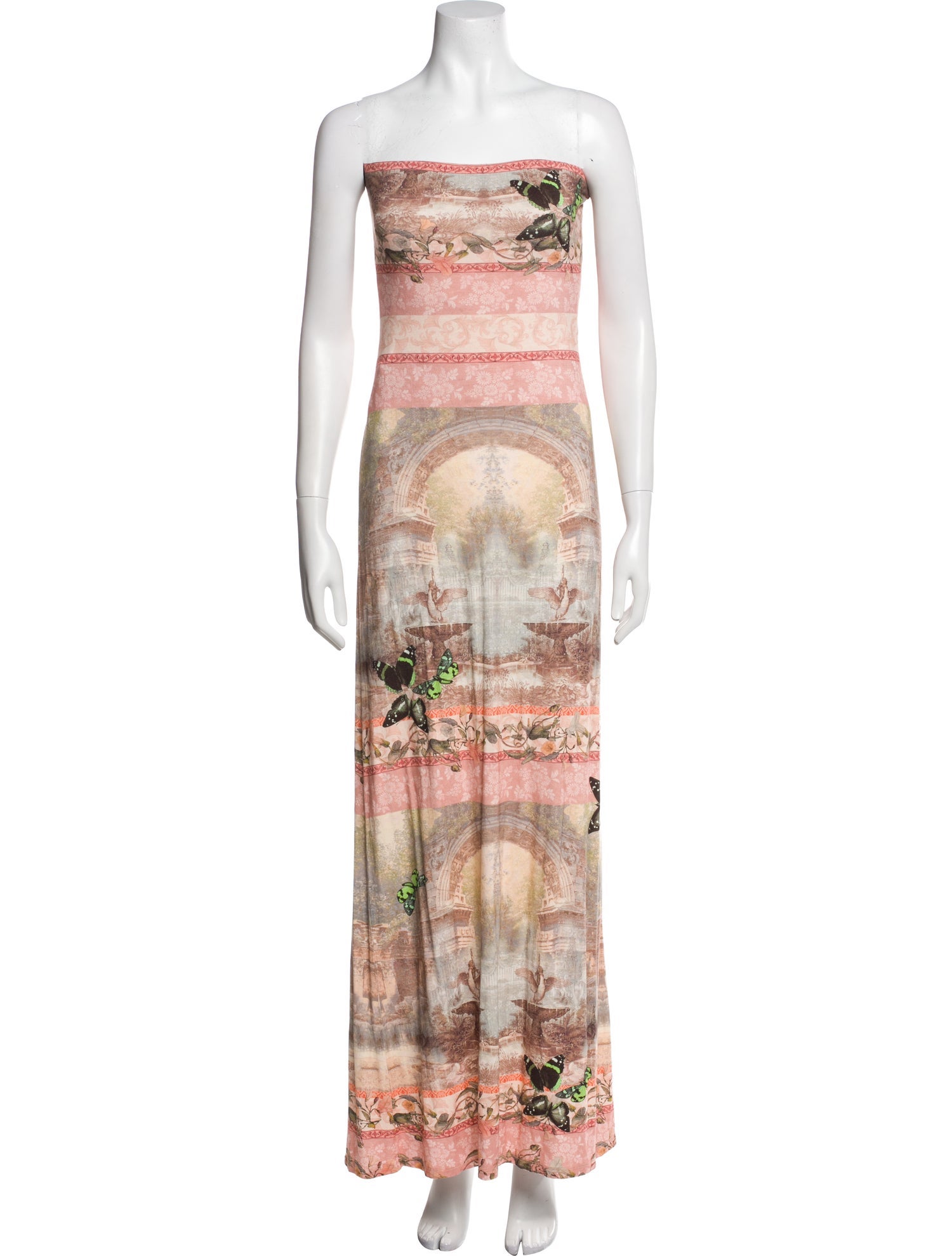 Alice + Olivia Printed Long Dress