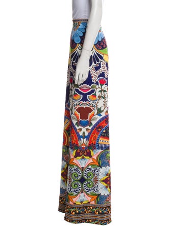 Alice + Olivia Printed Wide Leg Pants