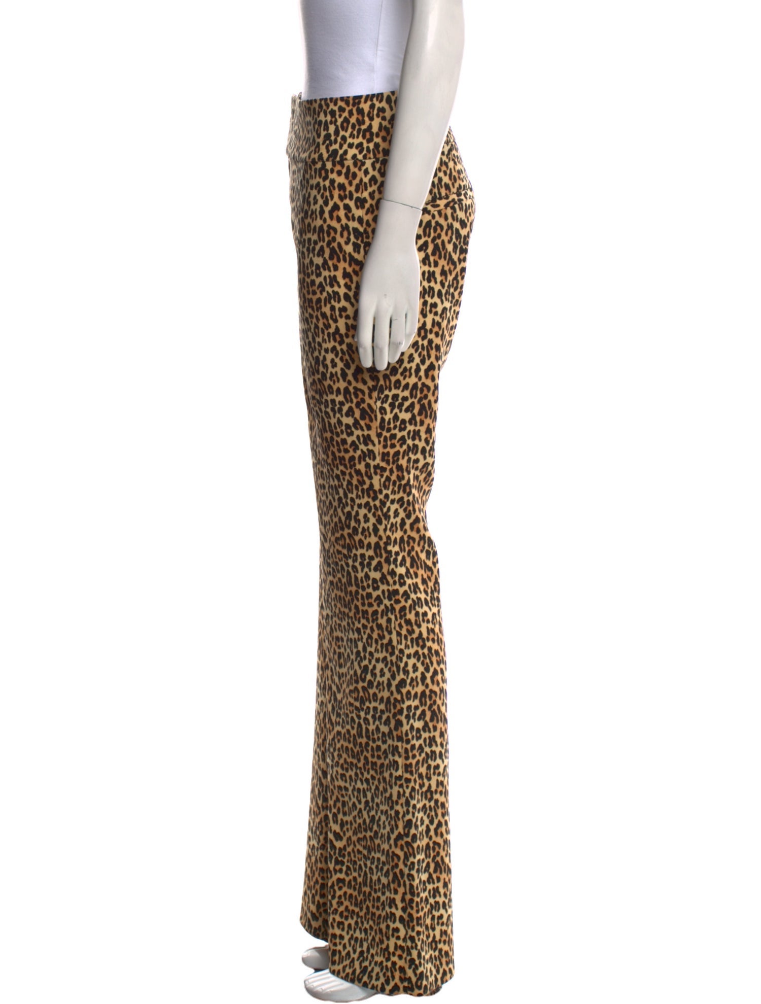 Alice + Olivia Animal Print Wide Leg Pants