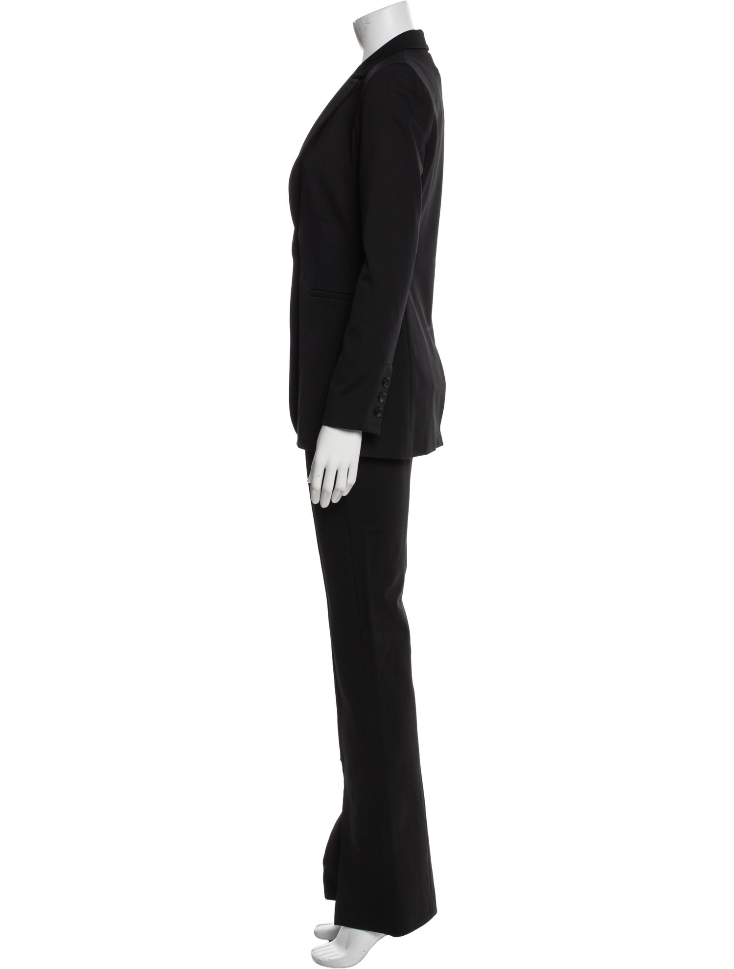 Alice + Olivia Silk Cutout Accent Pantsuit