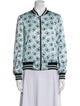 Alice + Olivia Printed Bomber Jacket