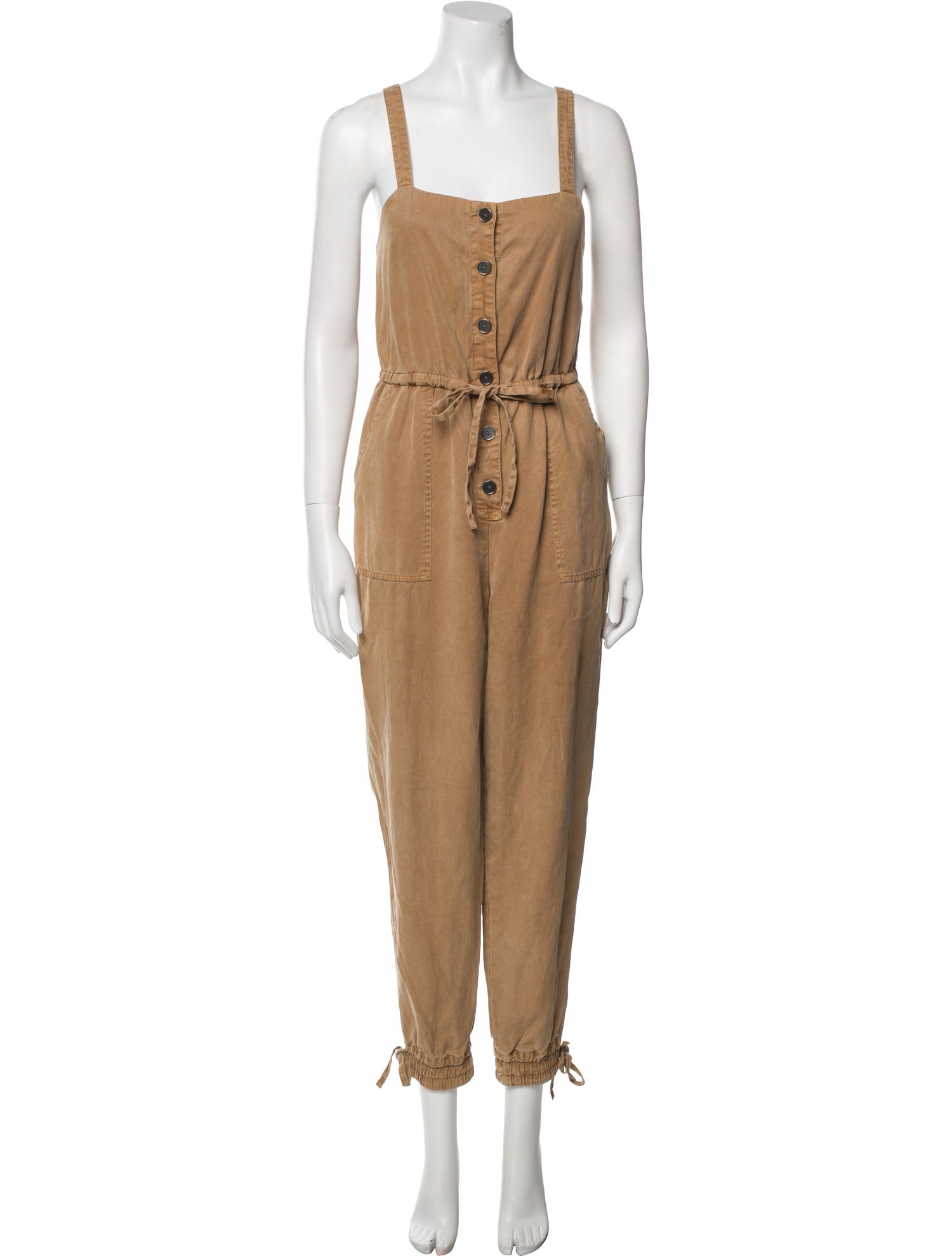Alice + Olivia Square Neckline Jumpsuit