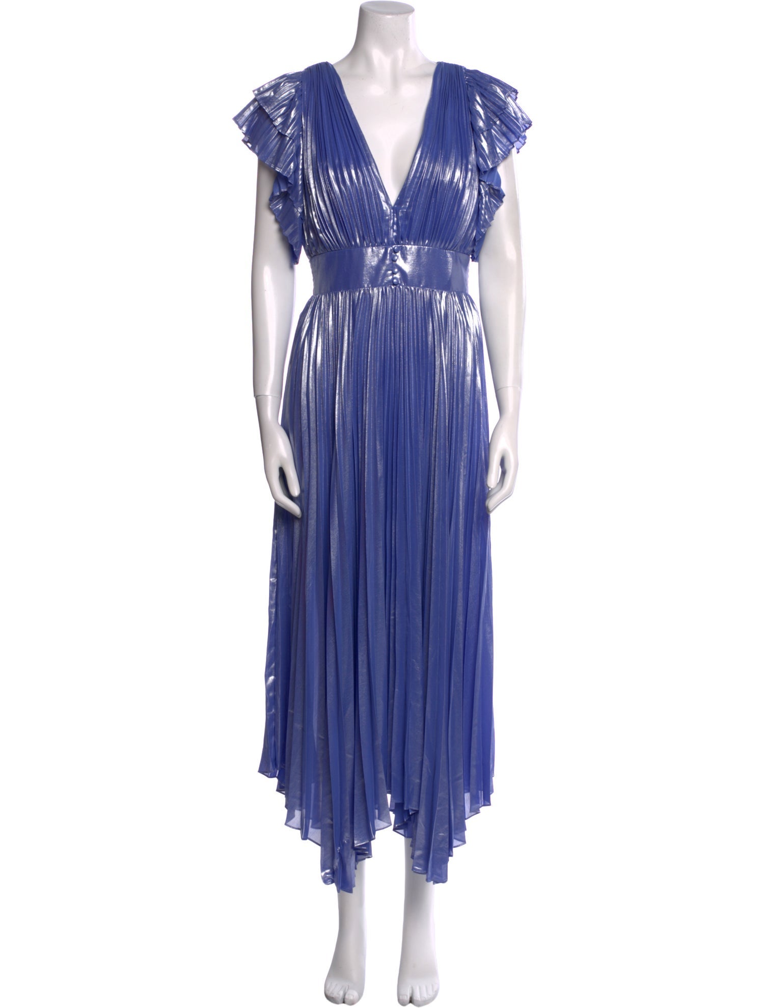 Alice + Olivia V-Neck Long Dress