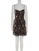 Alice + Olivia Floral Print Mini Dress