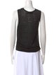 Alice + Olivia Cowl Neck Sleeveless Top