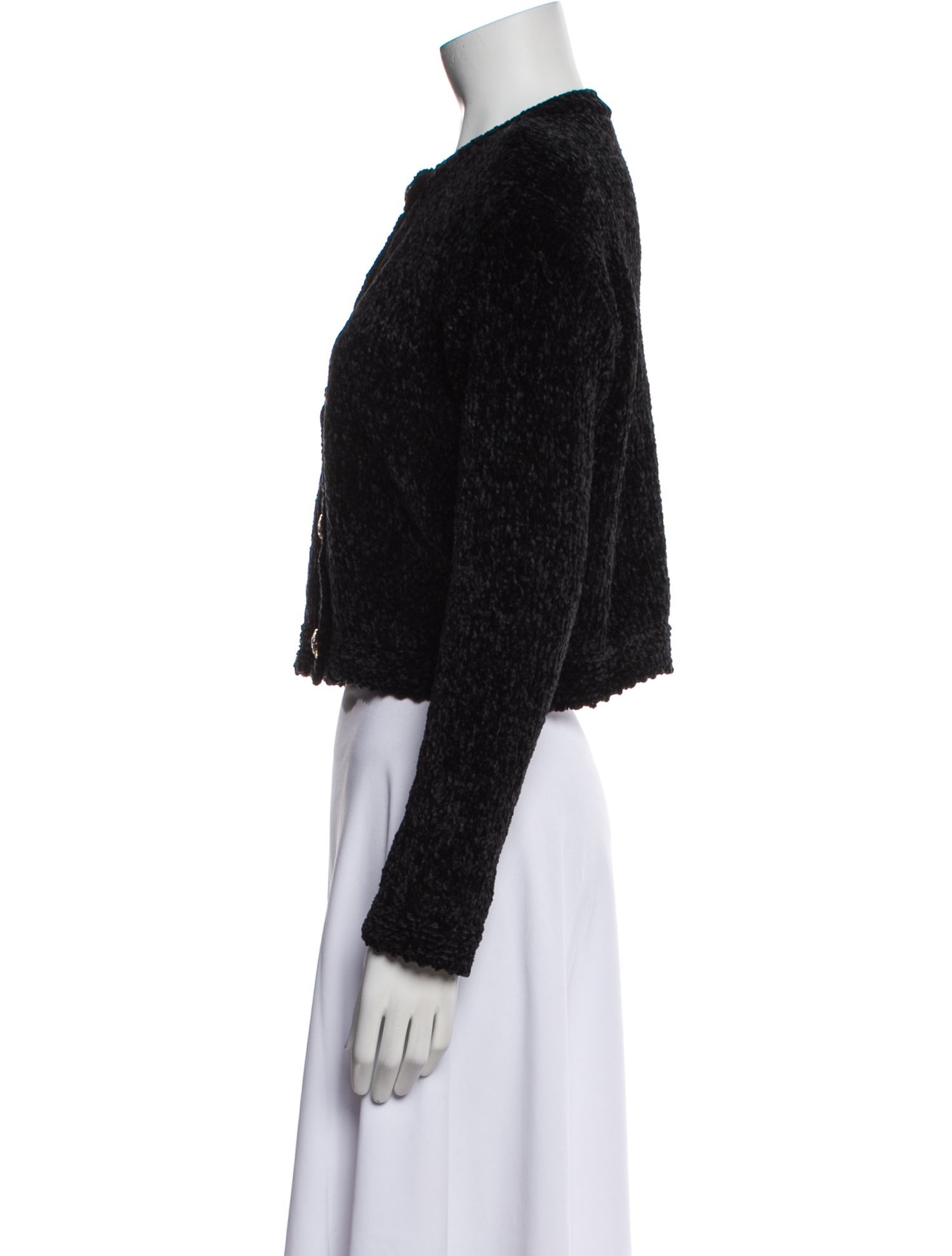 Alice + Olivia Tweed Pattern Evening Jacket