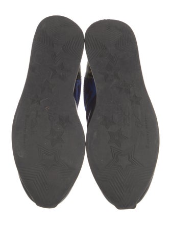 Alice + Olivia Leather Polka Dot Print Sneakers