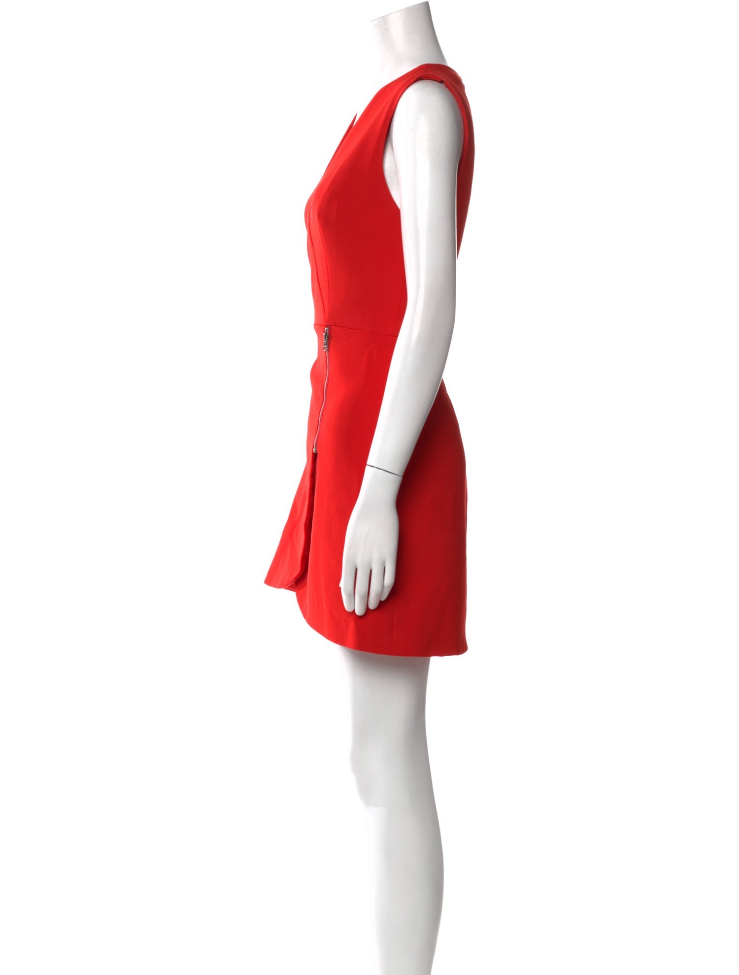 Alice + Olivia V-Neck Mini Dress