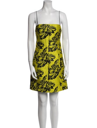 Alice + Olivia Floral Print Mini Dress