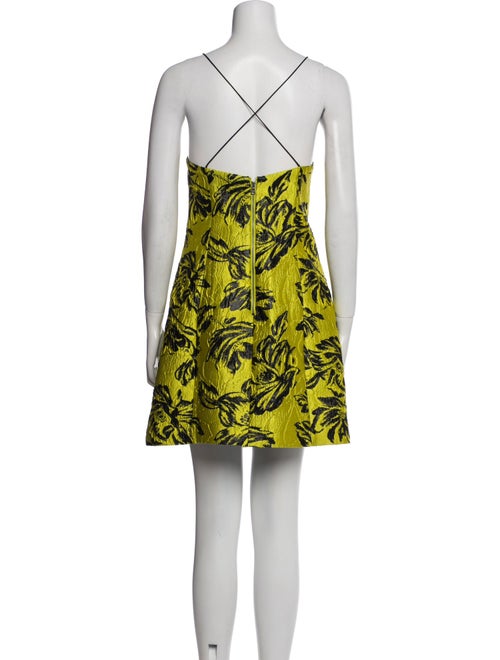 Alice + Olivia Floral Print Mini Dress
