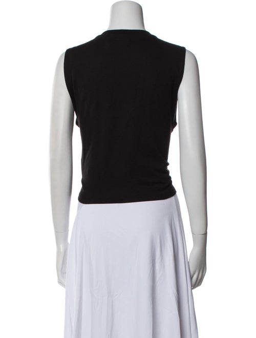 Alice + Olivia Printed Crew Neck Top