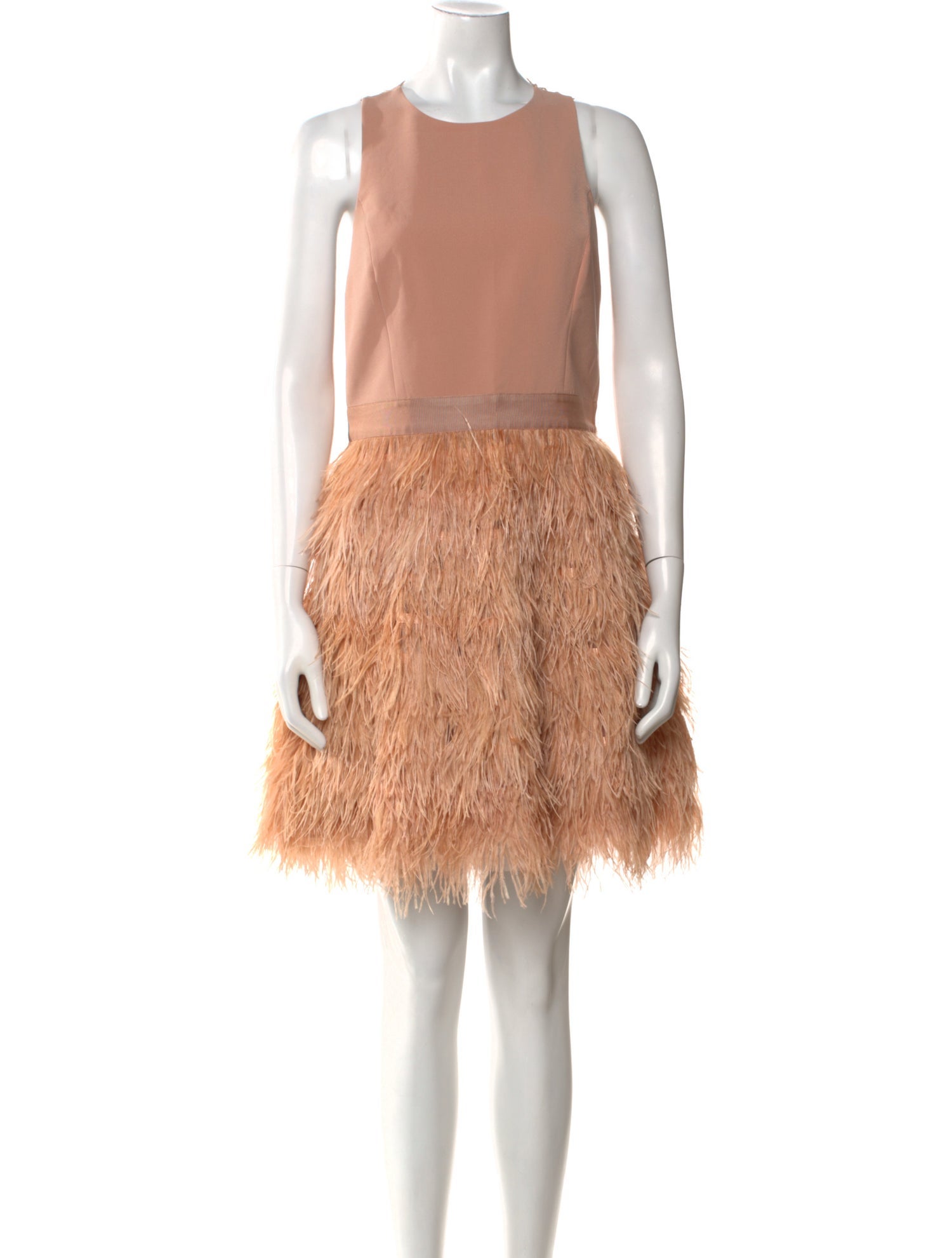 Alice + Olivia Crew Neck Mini Dress