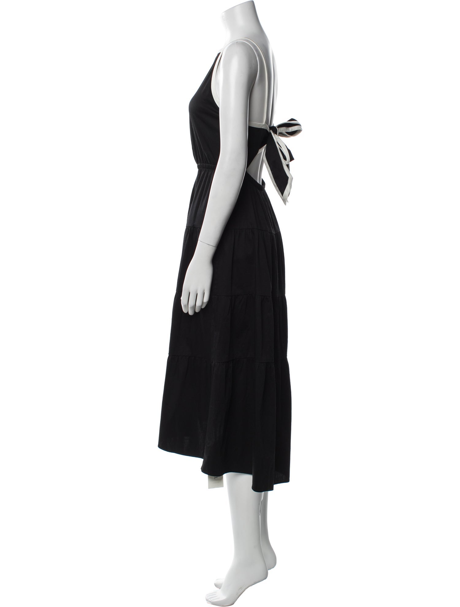 Alice + Olivia Square Neckline Long Dress
