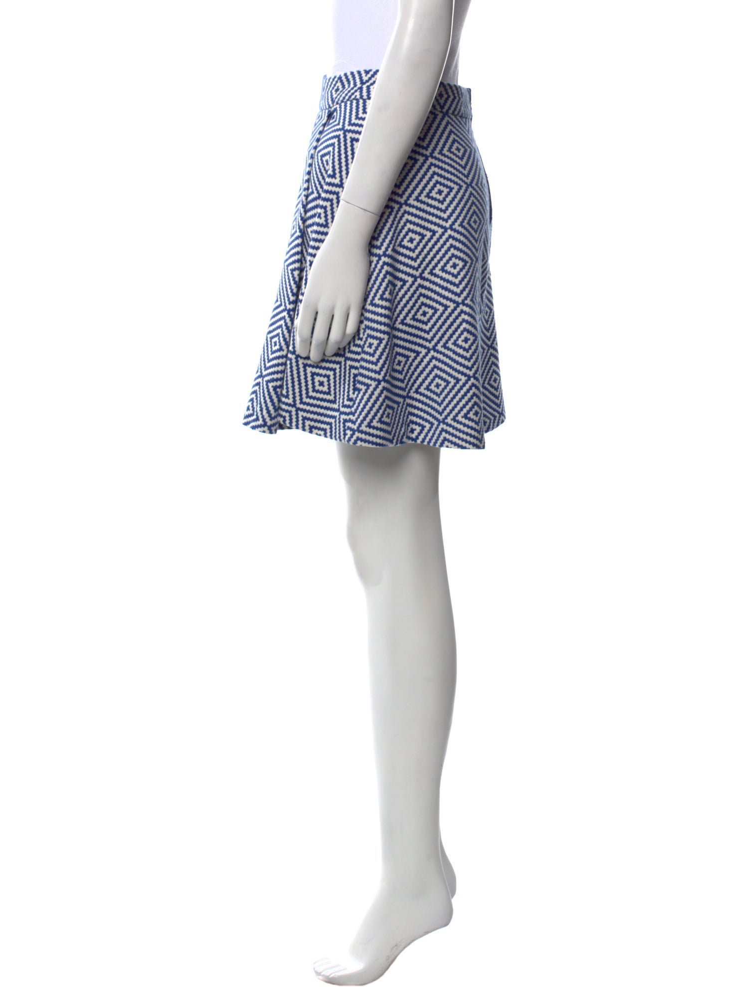 Alice + Olivia Printed Mini Skirt