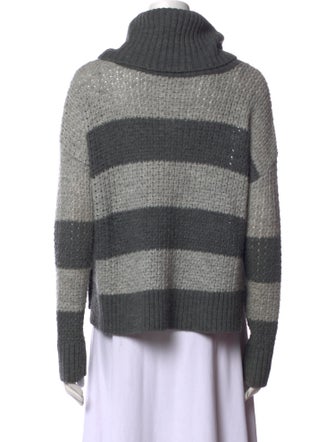 Alice + Olivia Striped Turtleneck Sweater