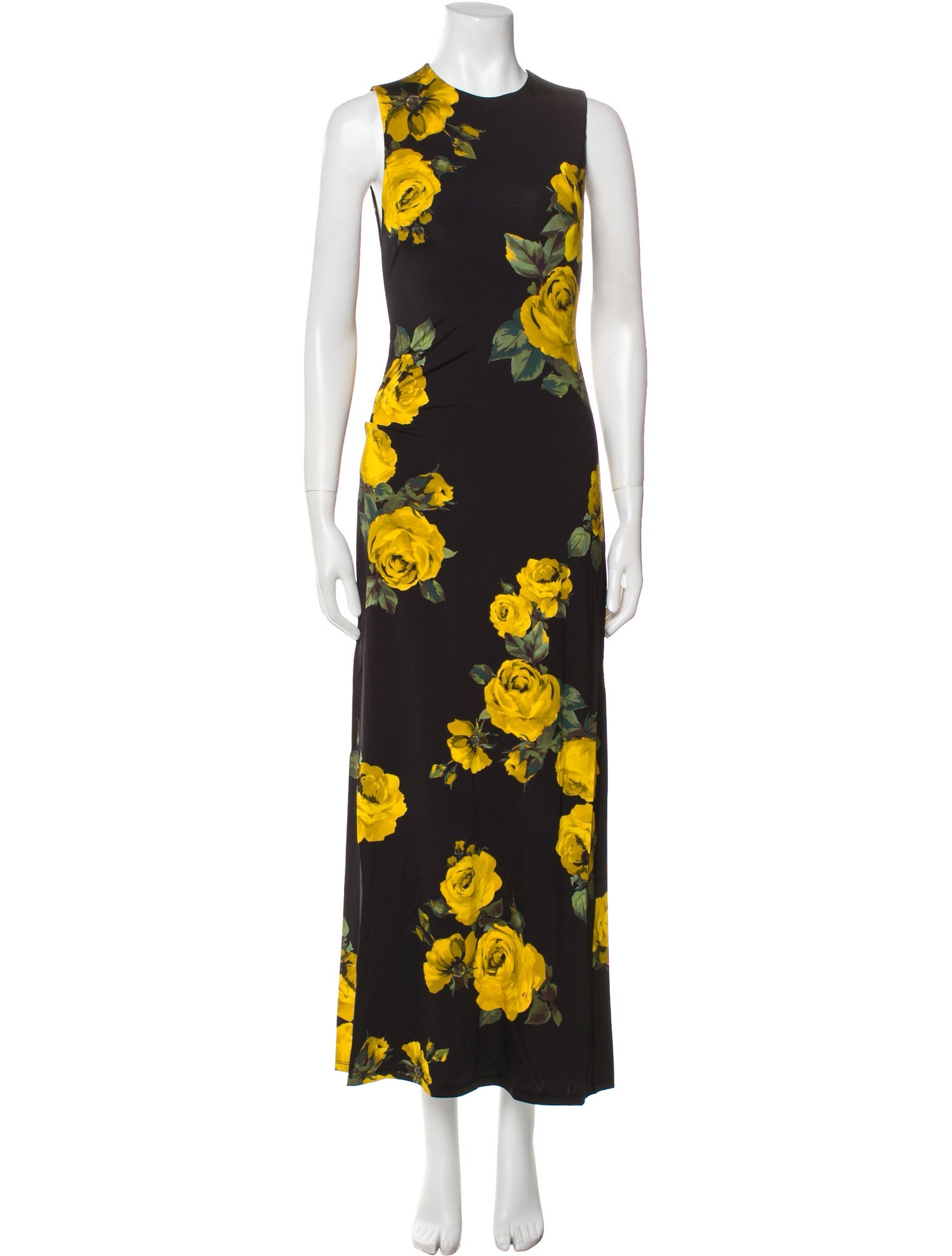 Alice + Olivia Floral Print Long Dress w/ Tags