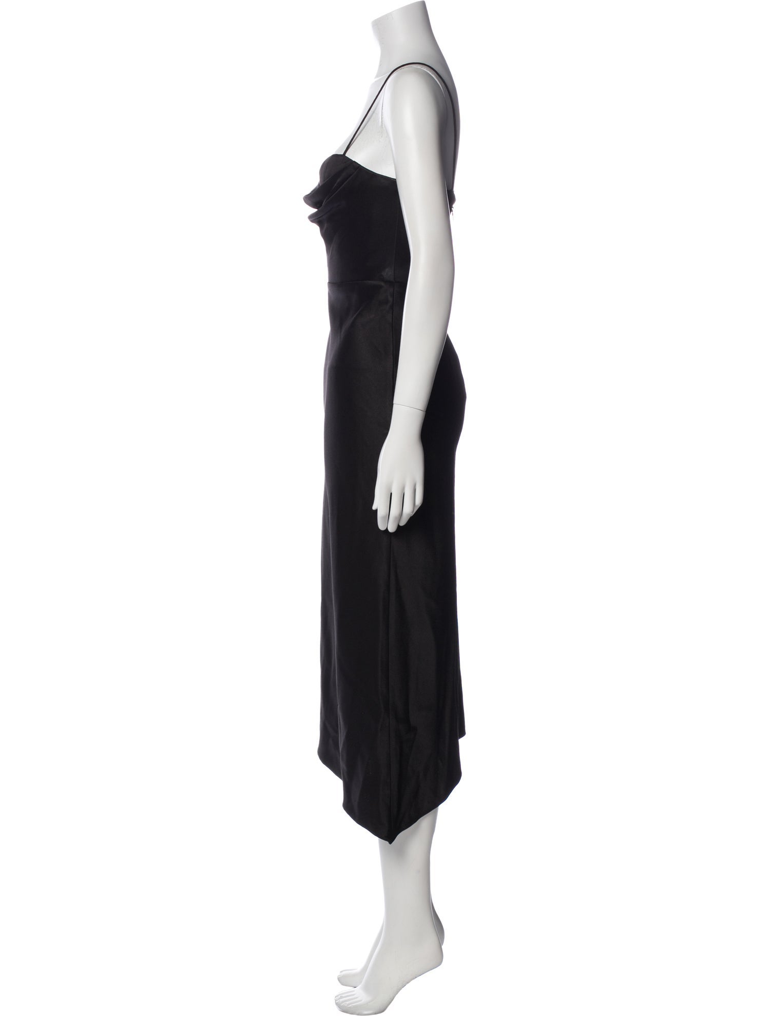 Alice + Olivia Cowl Neck Long Dress