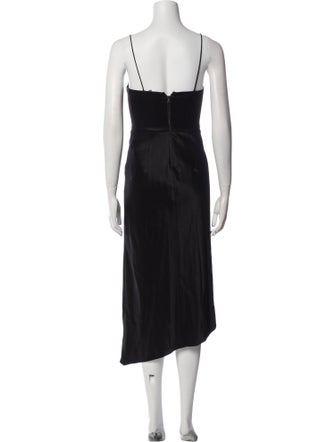 Alice + Olivia Cowl Neck Long Dress