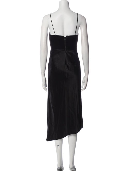 Alice + Olivia Cowl Neck Long Dress