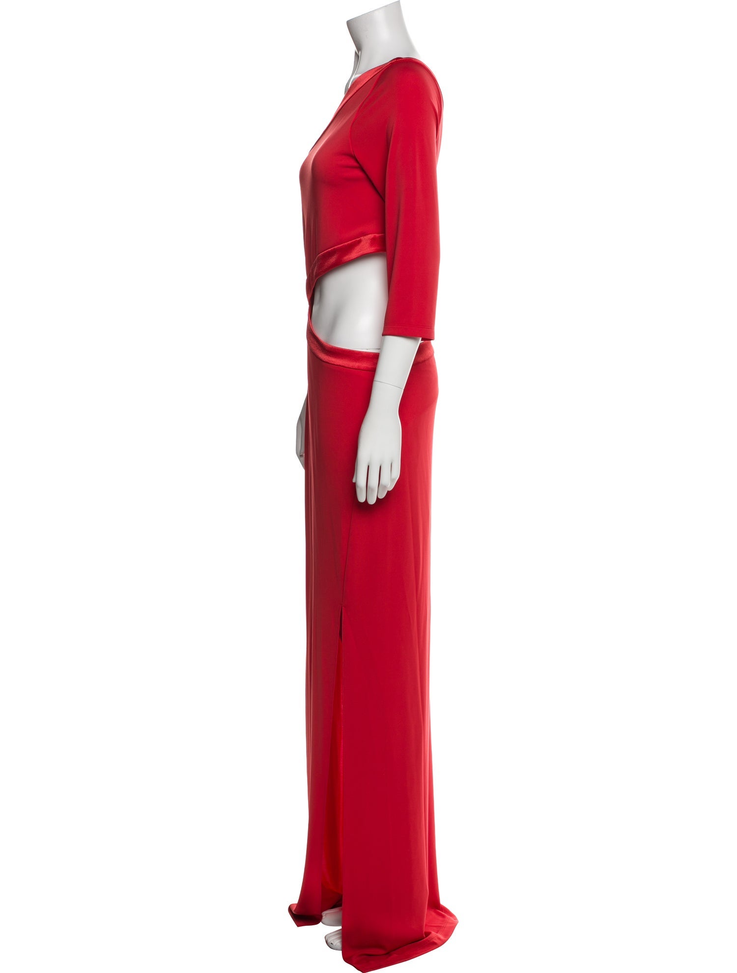 Alice + Olivia One-Shoulder Long Dress