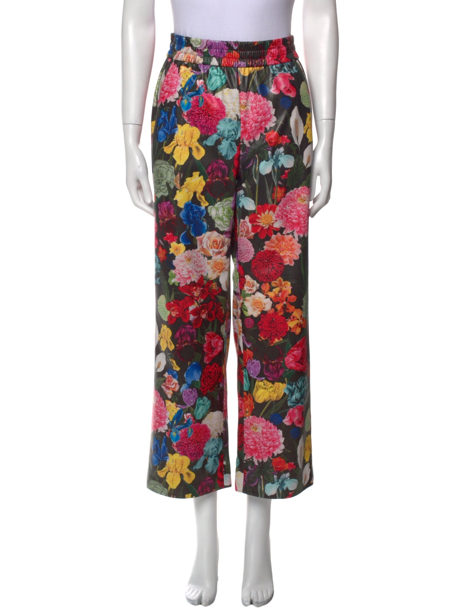 Alice + Olivia Printed Wide Leg Pants