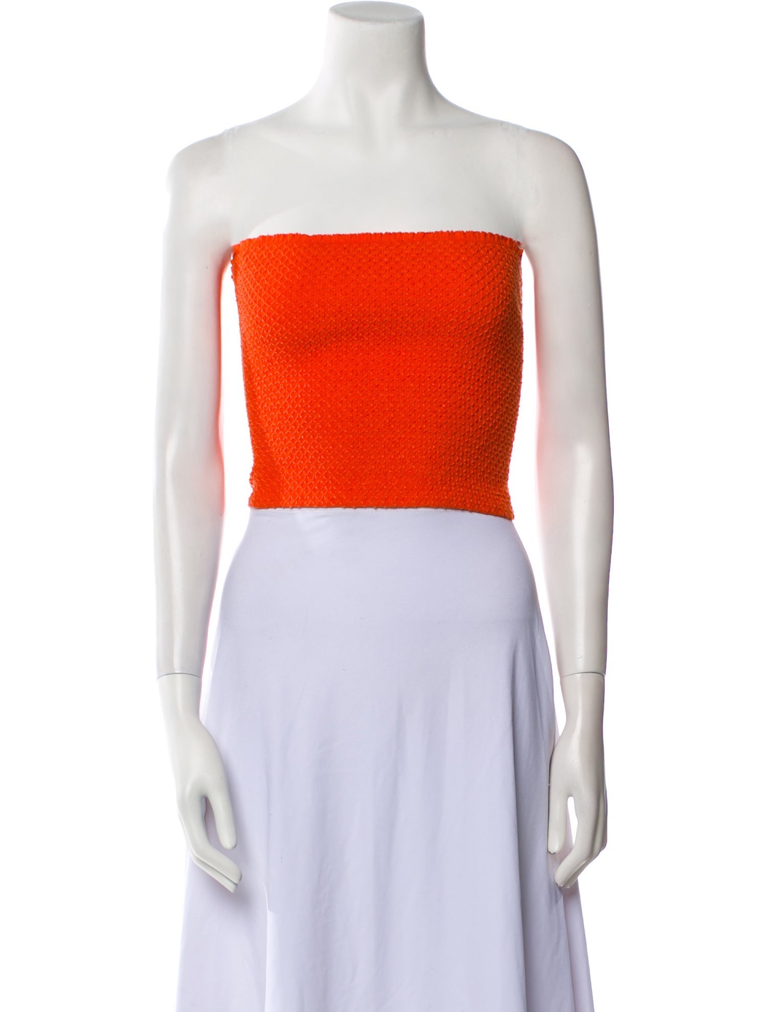 Alice + Olivia Strapless Crop Top