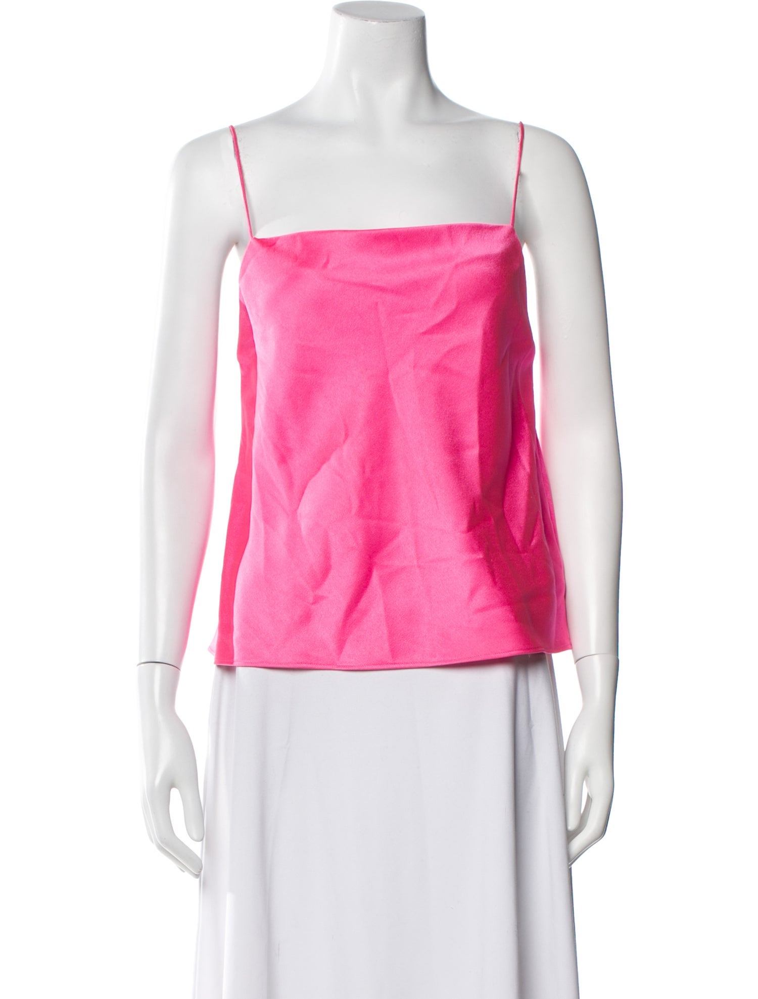 Alice + Olivia Square Neckline Sleeveless Top