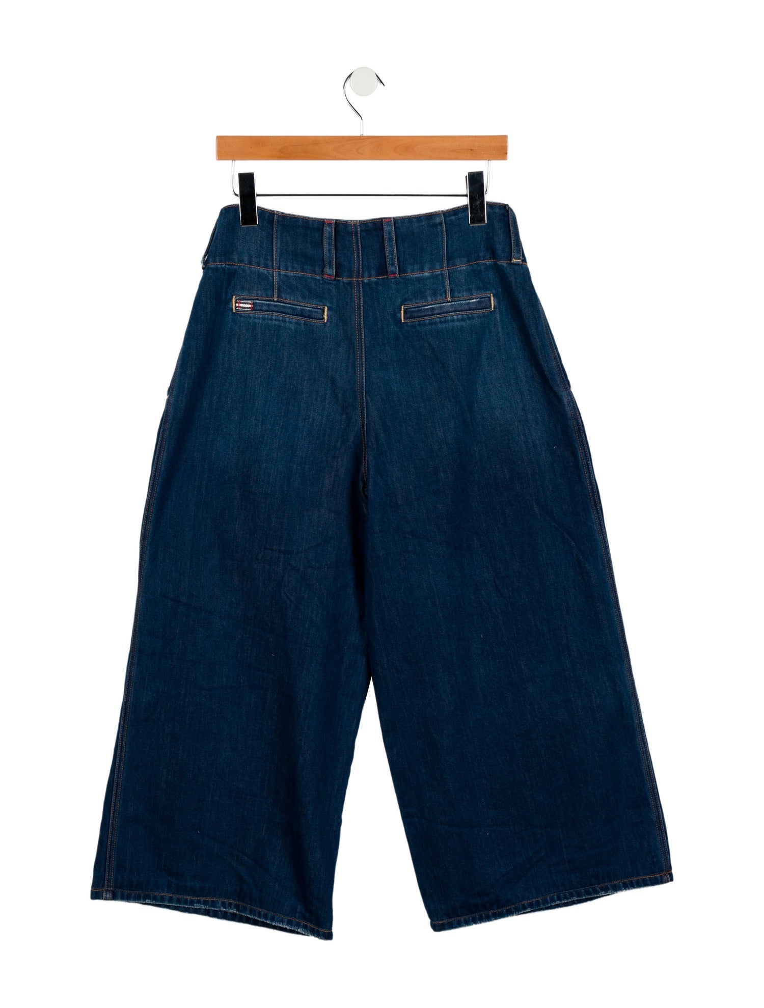 Alice + Olivia Mid-Rise Wide Leg Jeans