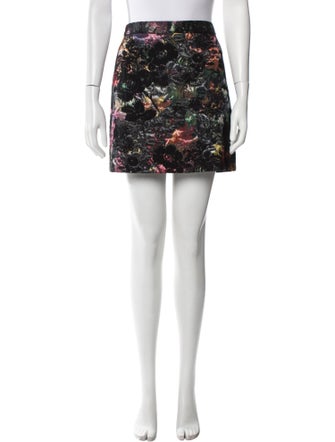 Alice + Olivia Printed Mini Skirt