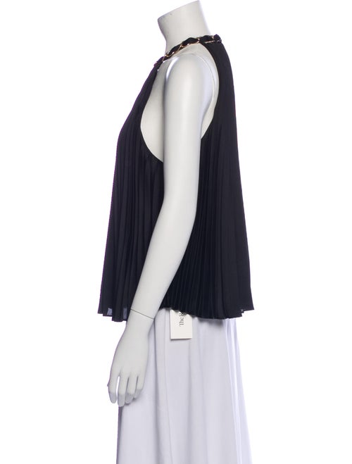 Alice + Olivia Halterneck Sleeveless Blouse