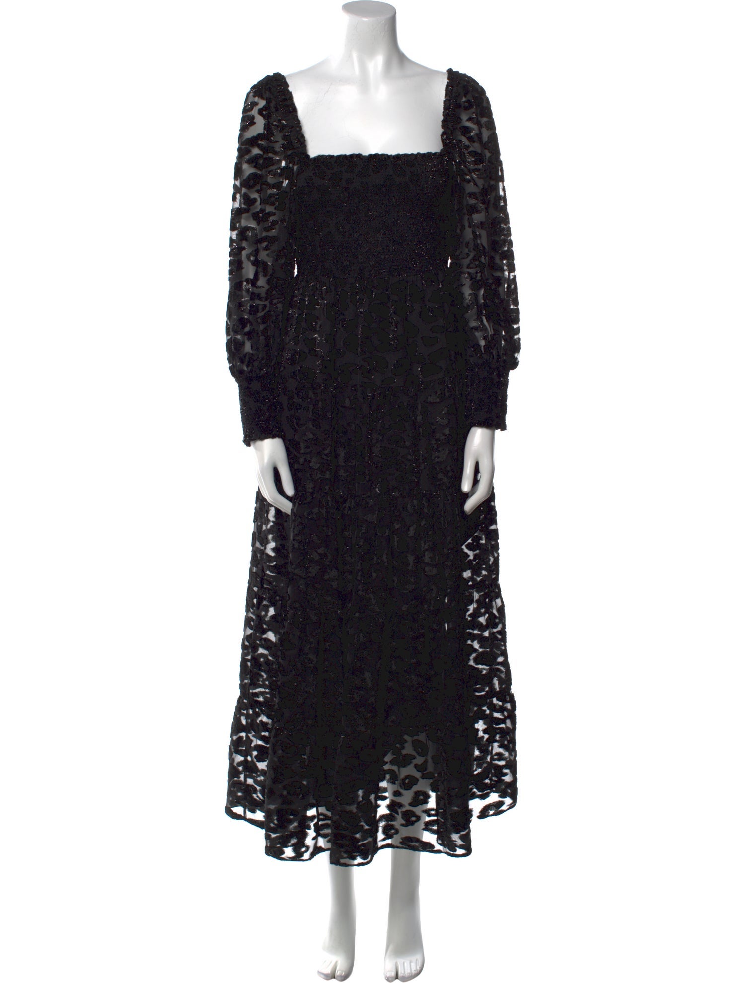 Alice + Olivia Floral Print Long Dress w/ Tags