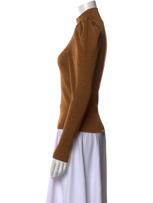 Alice + Olivia Turtleneck Long Sleeve Top