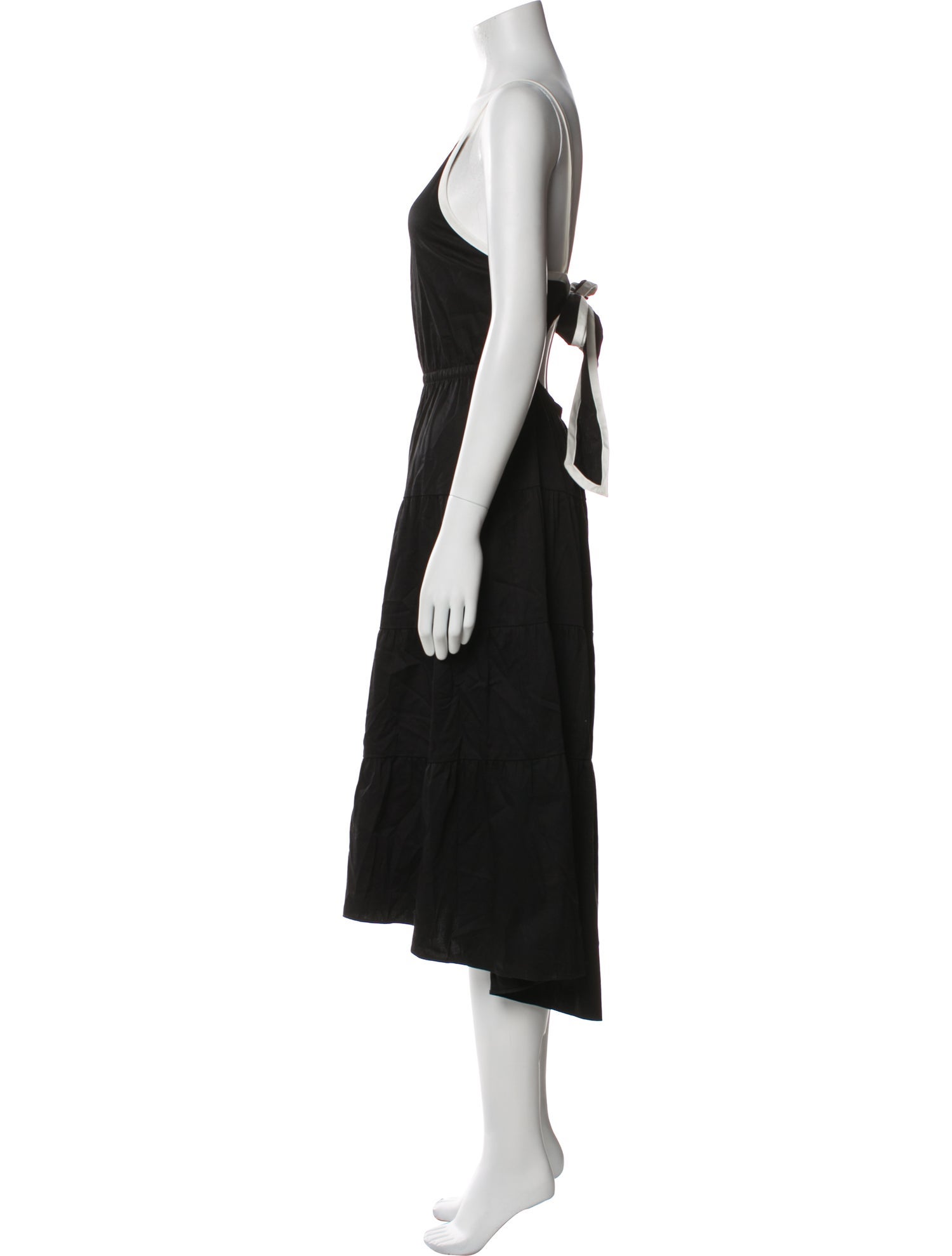 Alice + Olivia Square Neckline Midi Length Dress