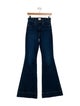 Alice + Olivia Mid-Rise Wide Leg Jeans
