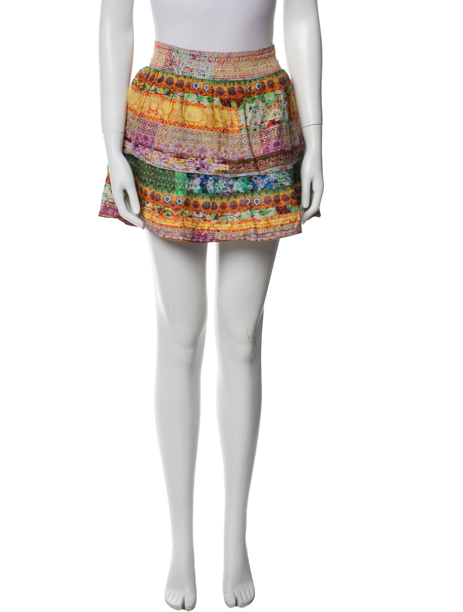 Alice + Olivia Printed Mini Skirt