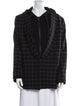 Alice + Olivia Plaid Print Blazer