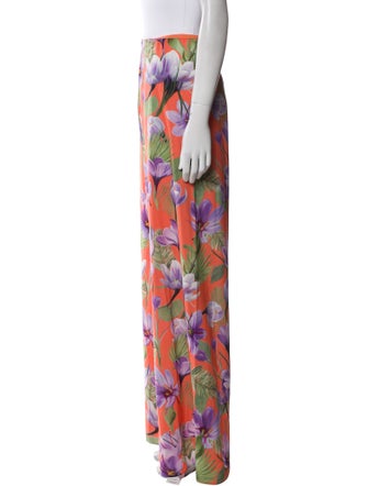Alice + Olivia Printed Wide Leg Pants