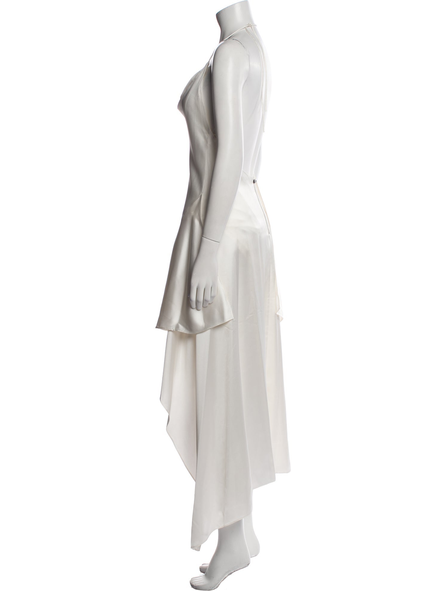 Alice + Olivia Cowl Neck Midi Length Dress