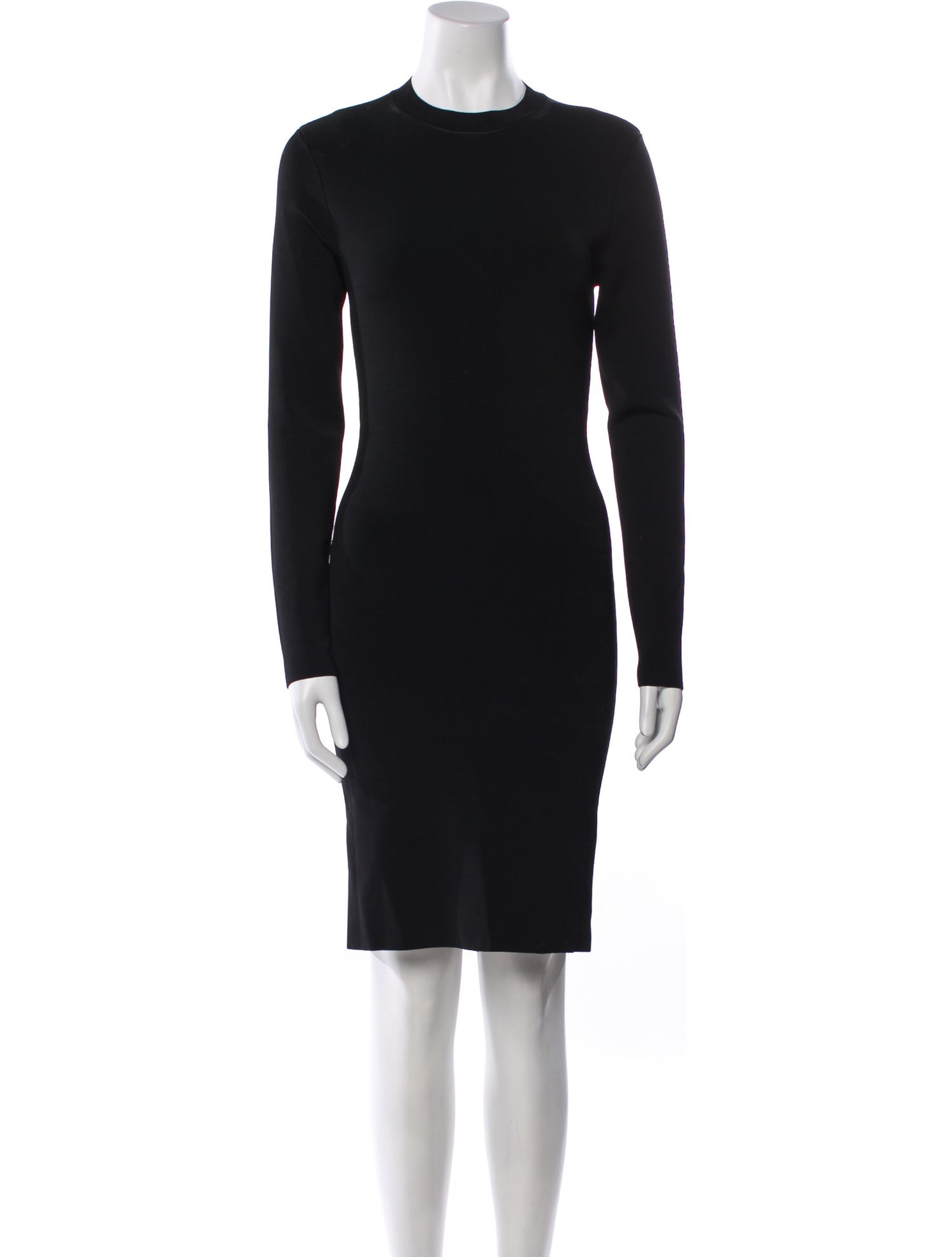 Alice + Olivia Crew Neck Knee-Length Dress
