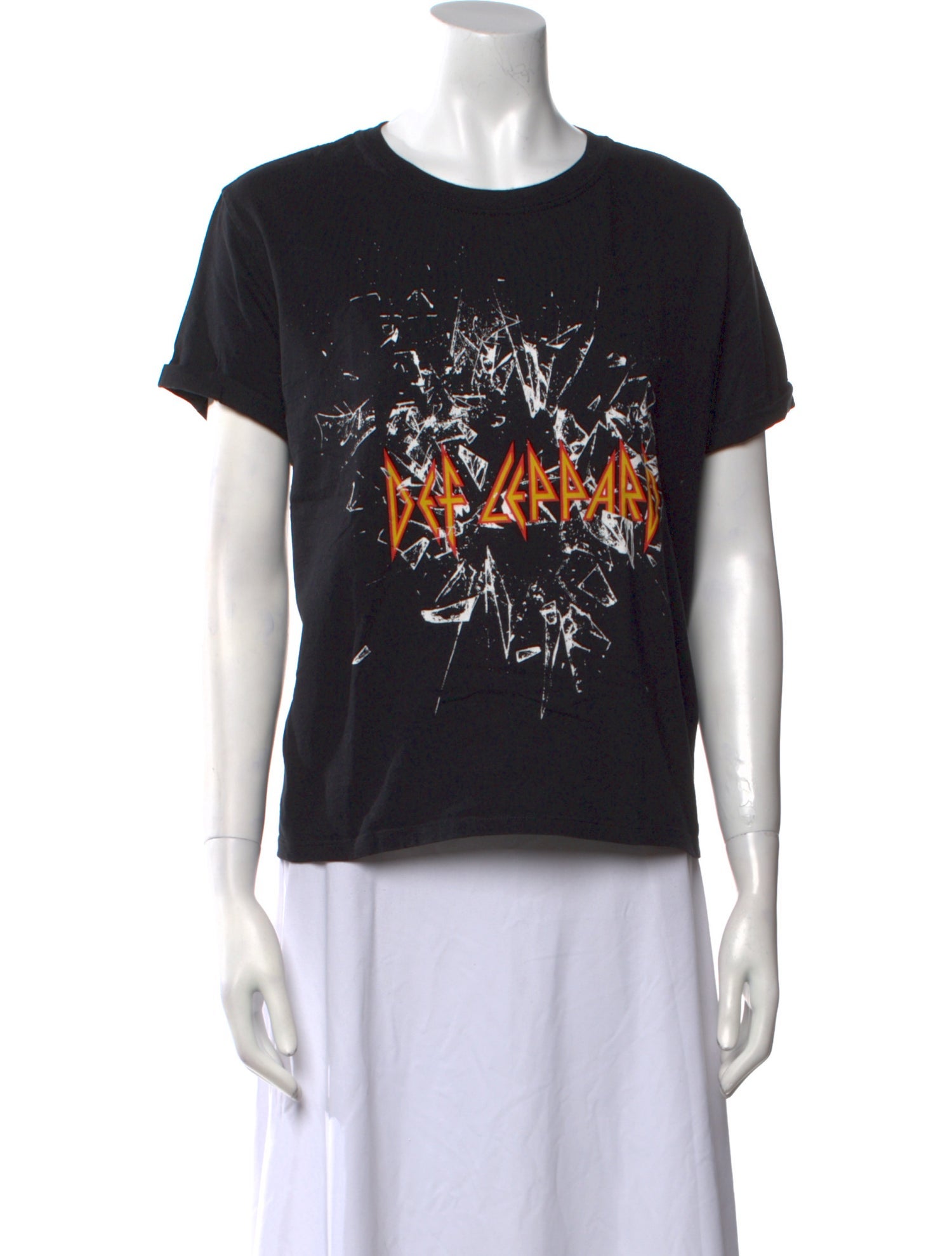 Alice + Olivia Graphic Print Crew Neck T-Shirt