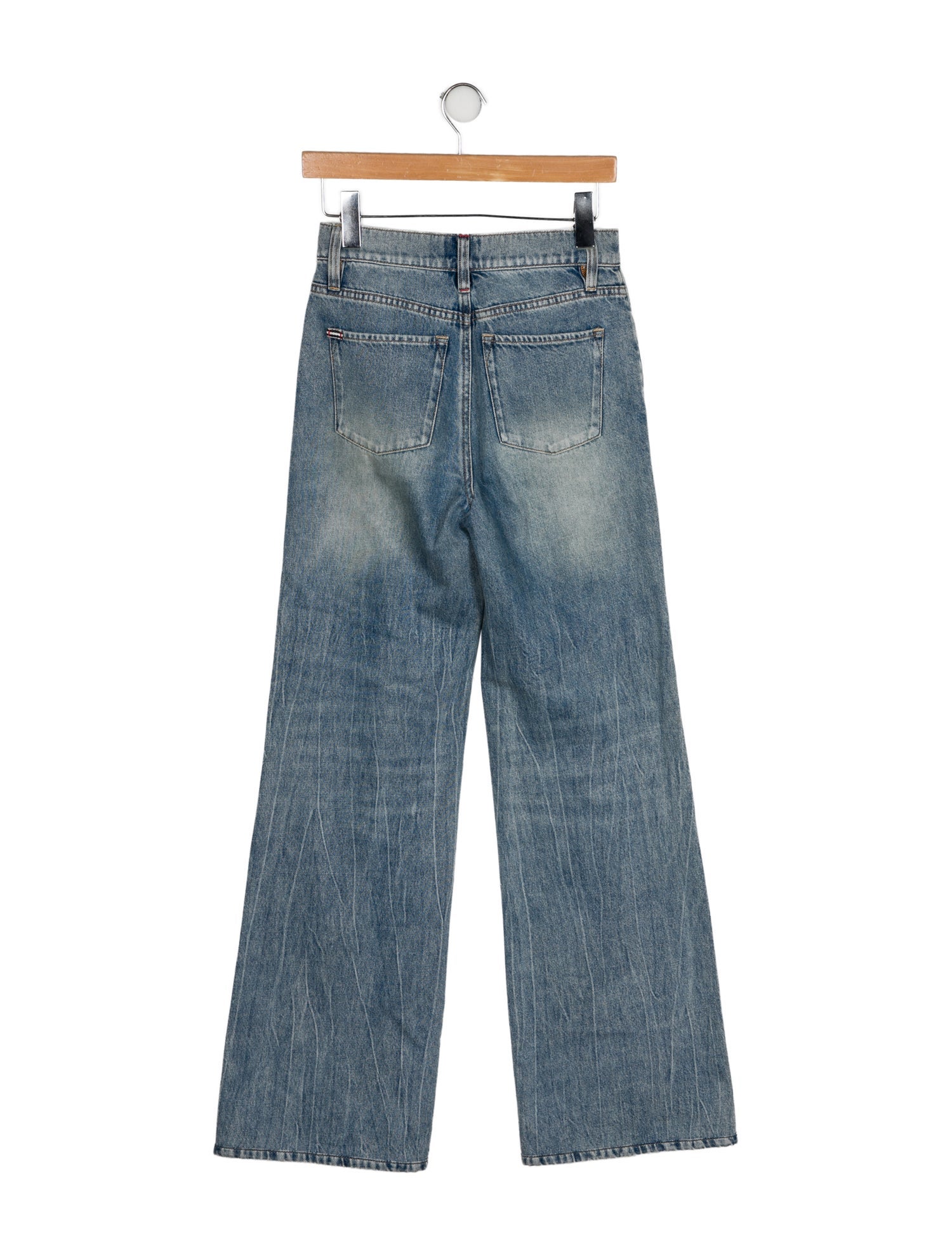 Alice + Olivia High-Rise Wide Leg Jeans